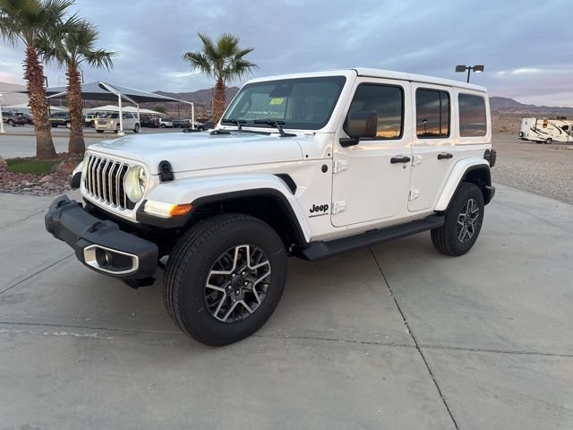 New 2026 Bright White Clear-Coat Exterior Paint Jeep Sahara image 1