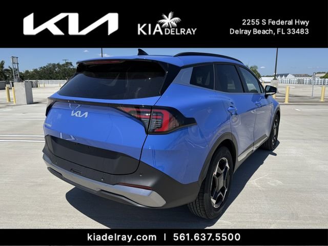 New 2026 Nebular Blue Kia EX image 3
