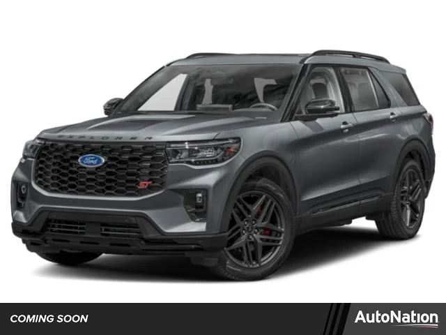 New 2027 Carbonized Gray Metallic Ford ST image 1