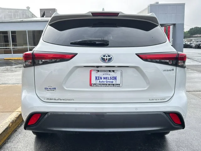Used 2021 White Toyota Limited image 8
