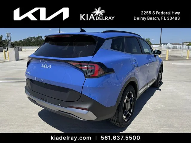 New 2026 Blue Kia EX image 3