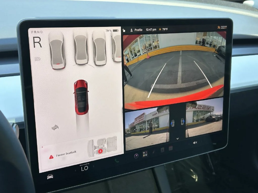 Used 2022 Red Multi-Coat Tesla Long Range image 22