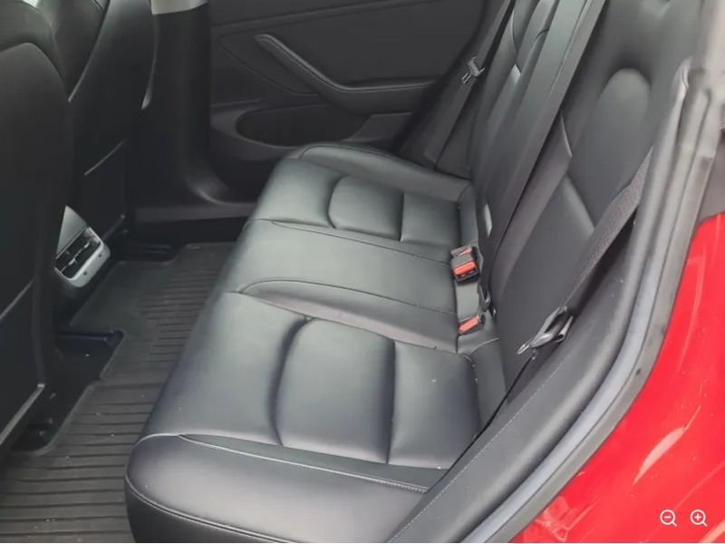Used 2019 Red Multi-Coat Tesla Standard Range image 11