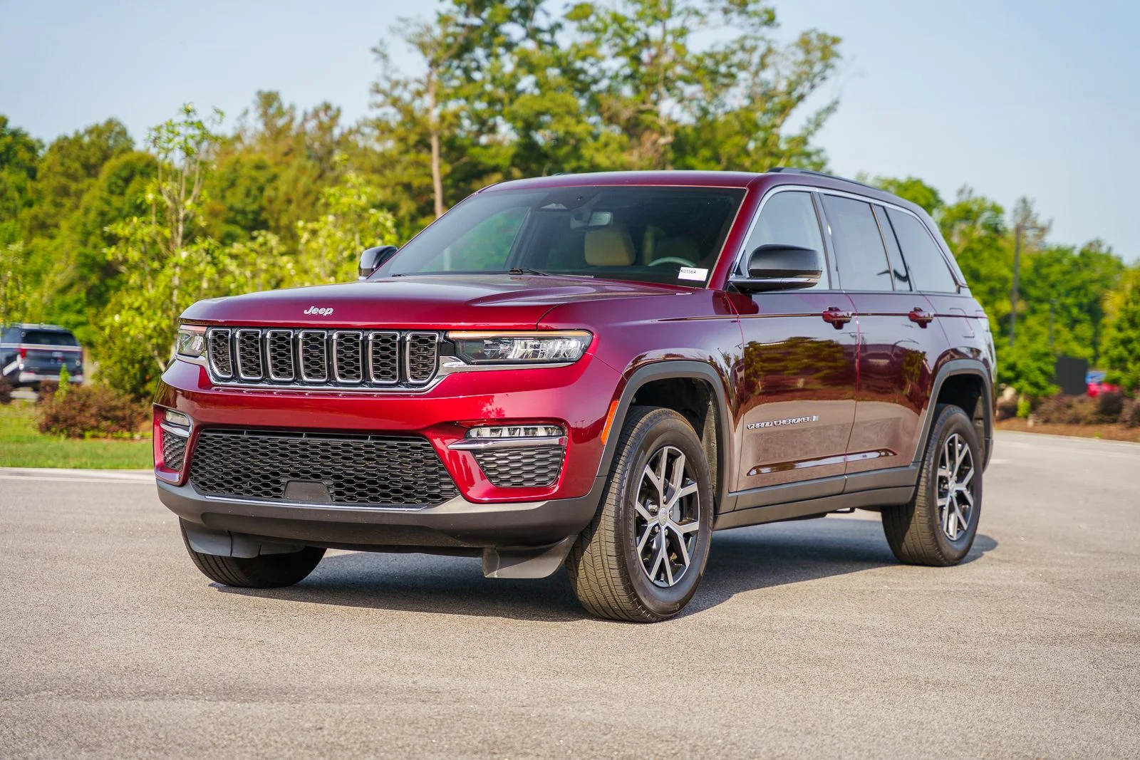 Used 2024 Red Jeep Limited image 2
