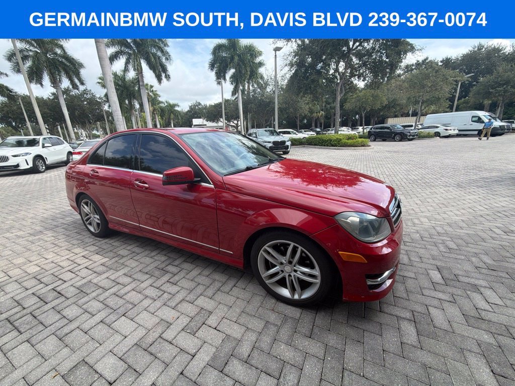 Used 2014 Mars Red Mercedes-Benz C 250 image 16