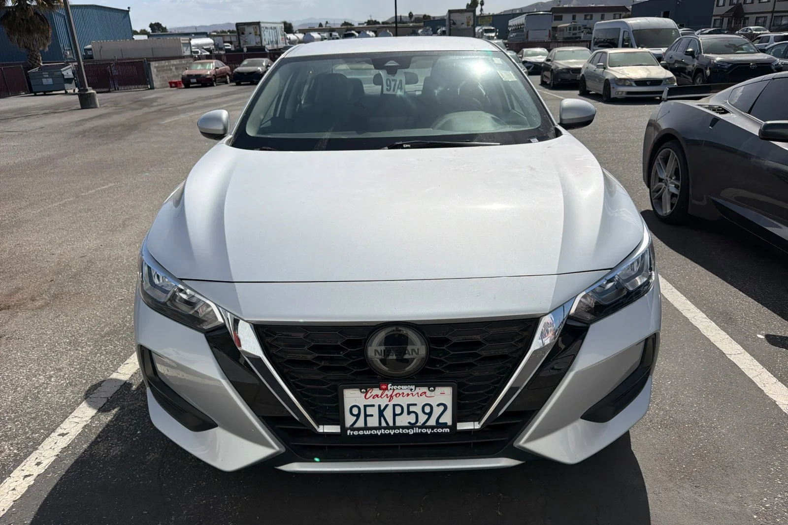 Used 2023 Silver Nissan SV image 3