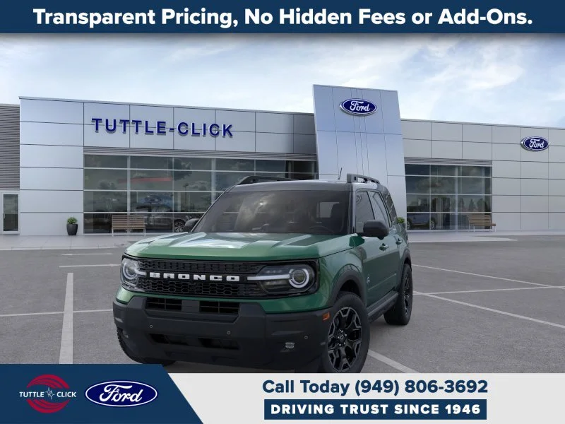 New 2025 Eruption Green Metallic Ford Outer Banks image 2