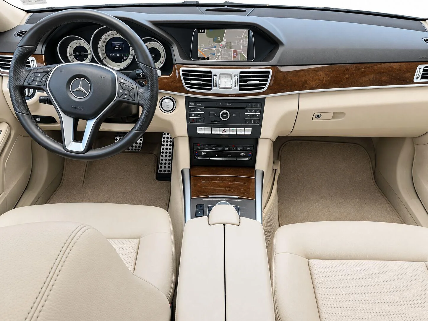 Used 2016 Polar White Mercedes-Benz E 350 Sport image 9