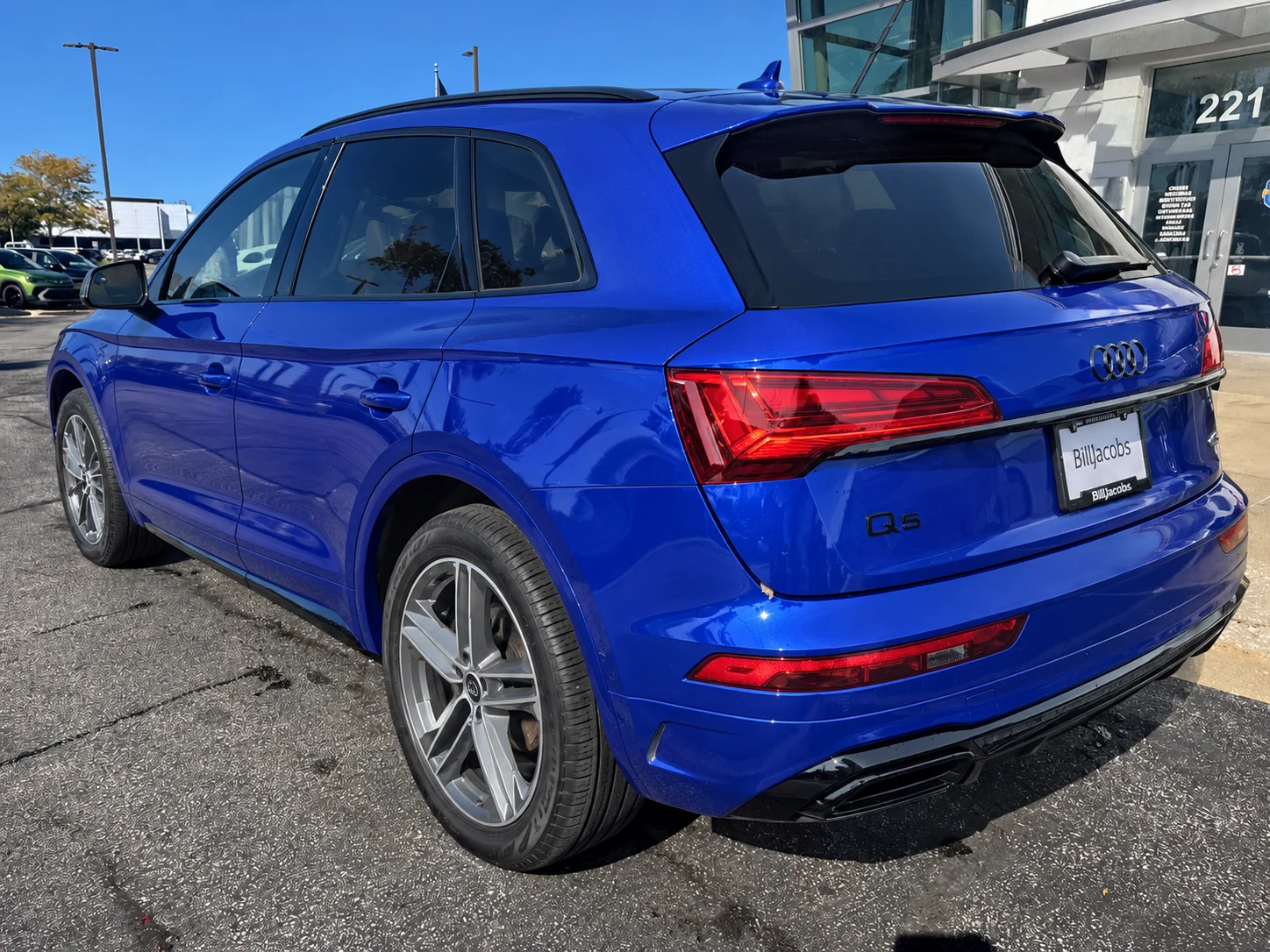 Used 2024 Blue Metallic Audi 55 Prestige image 3