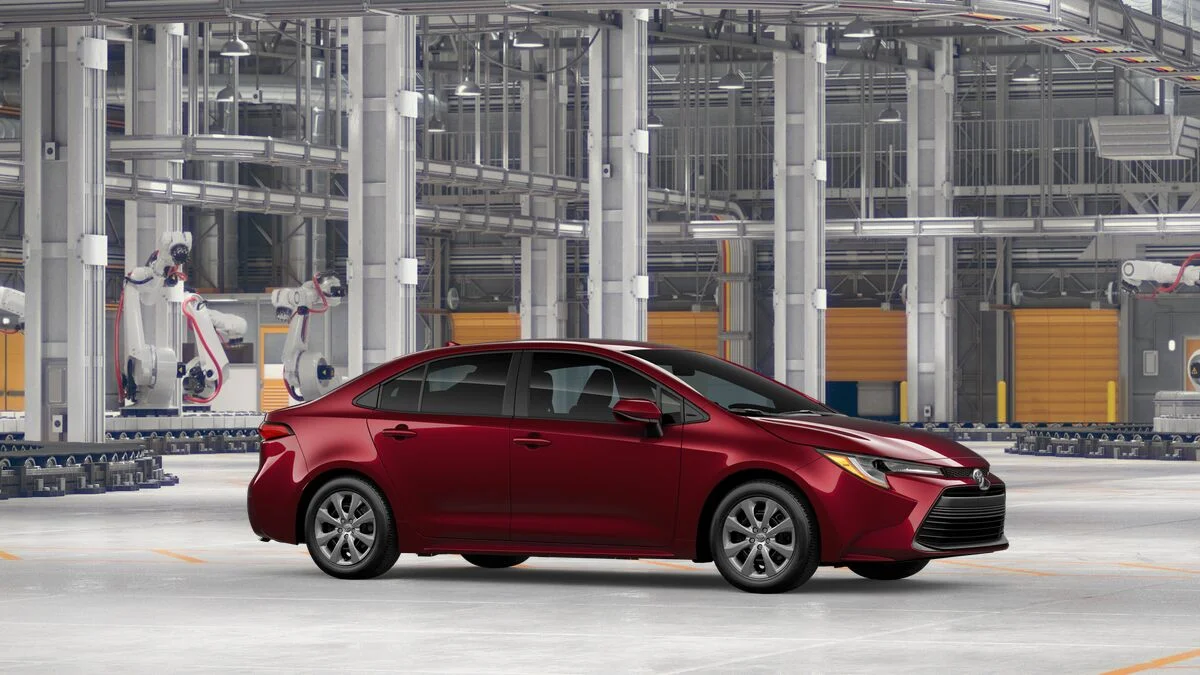 New 2026 Ruby Flare Pearl Toyota LE image 13