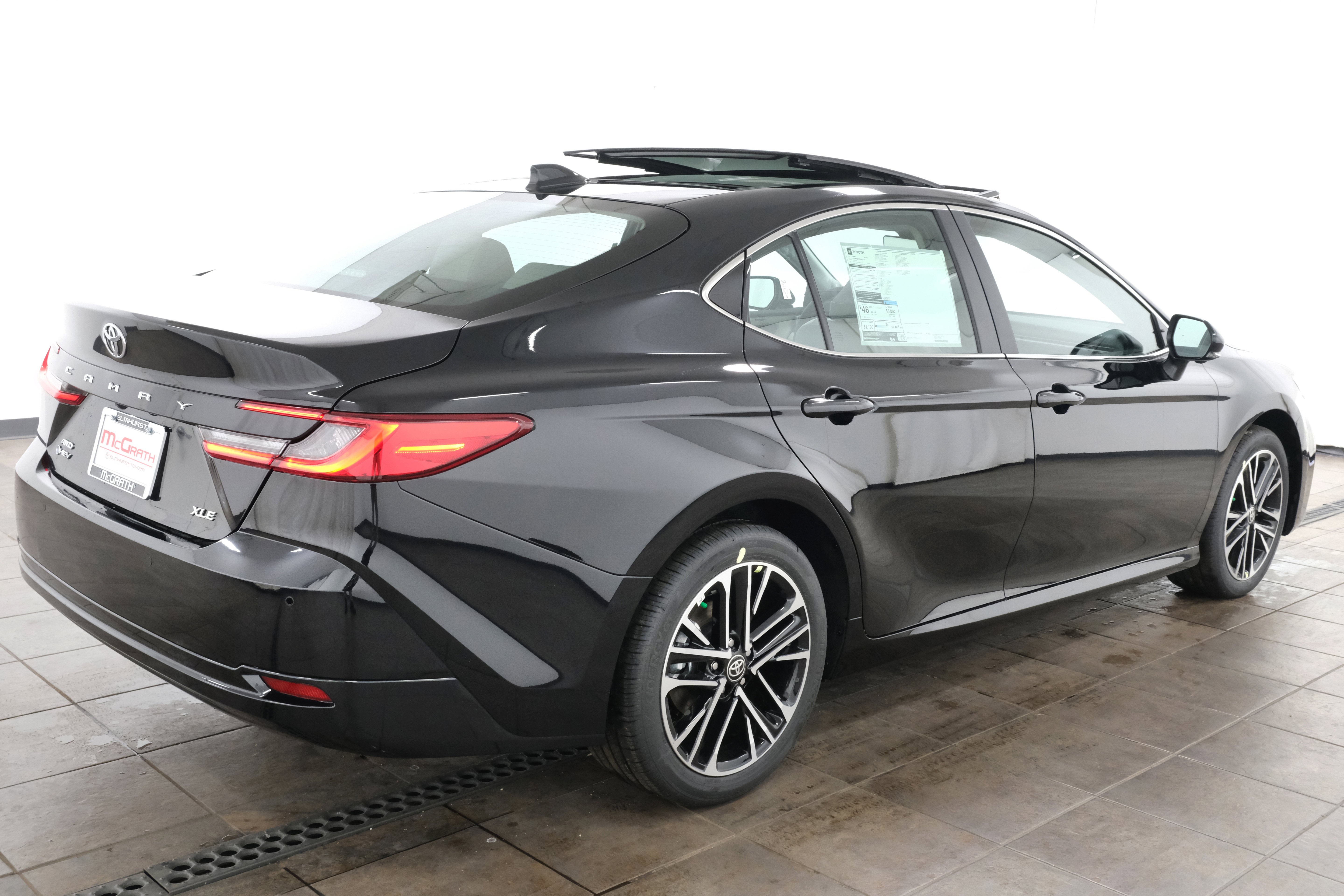 New 2026 Midnight Black Metallic Toyota  XLE AWD image 6