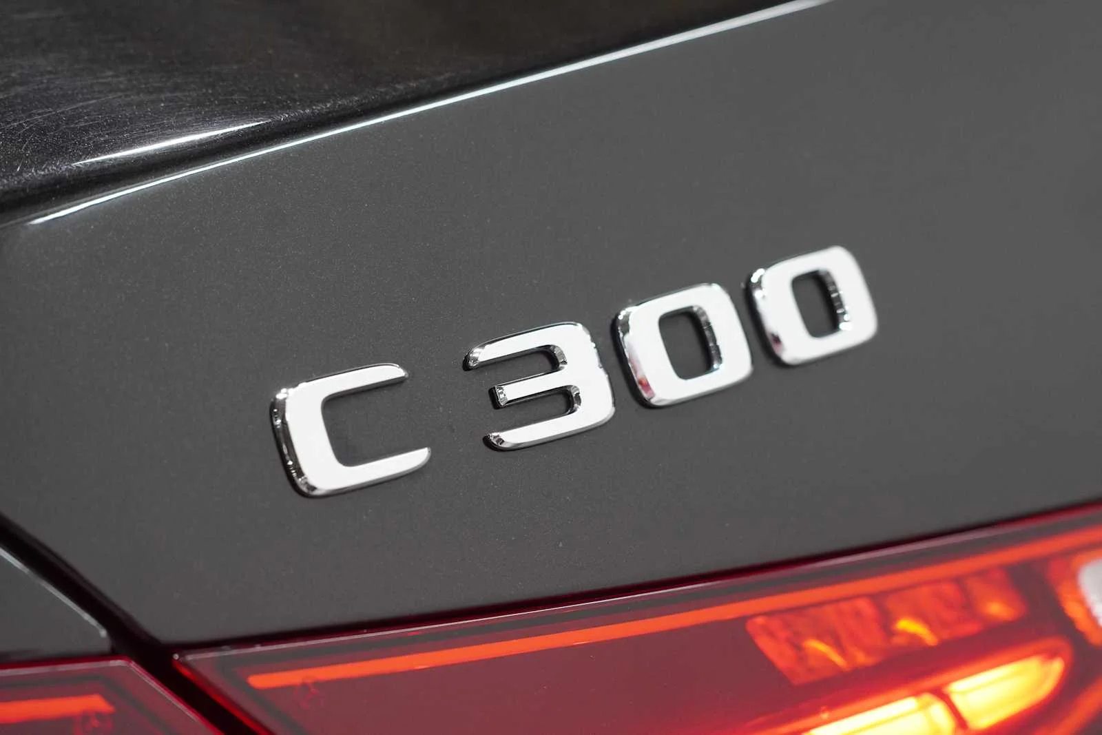 Used 2022 Obsidian Black Metallic Mercedes-Benz C 300 image 6