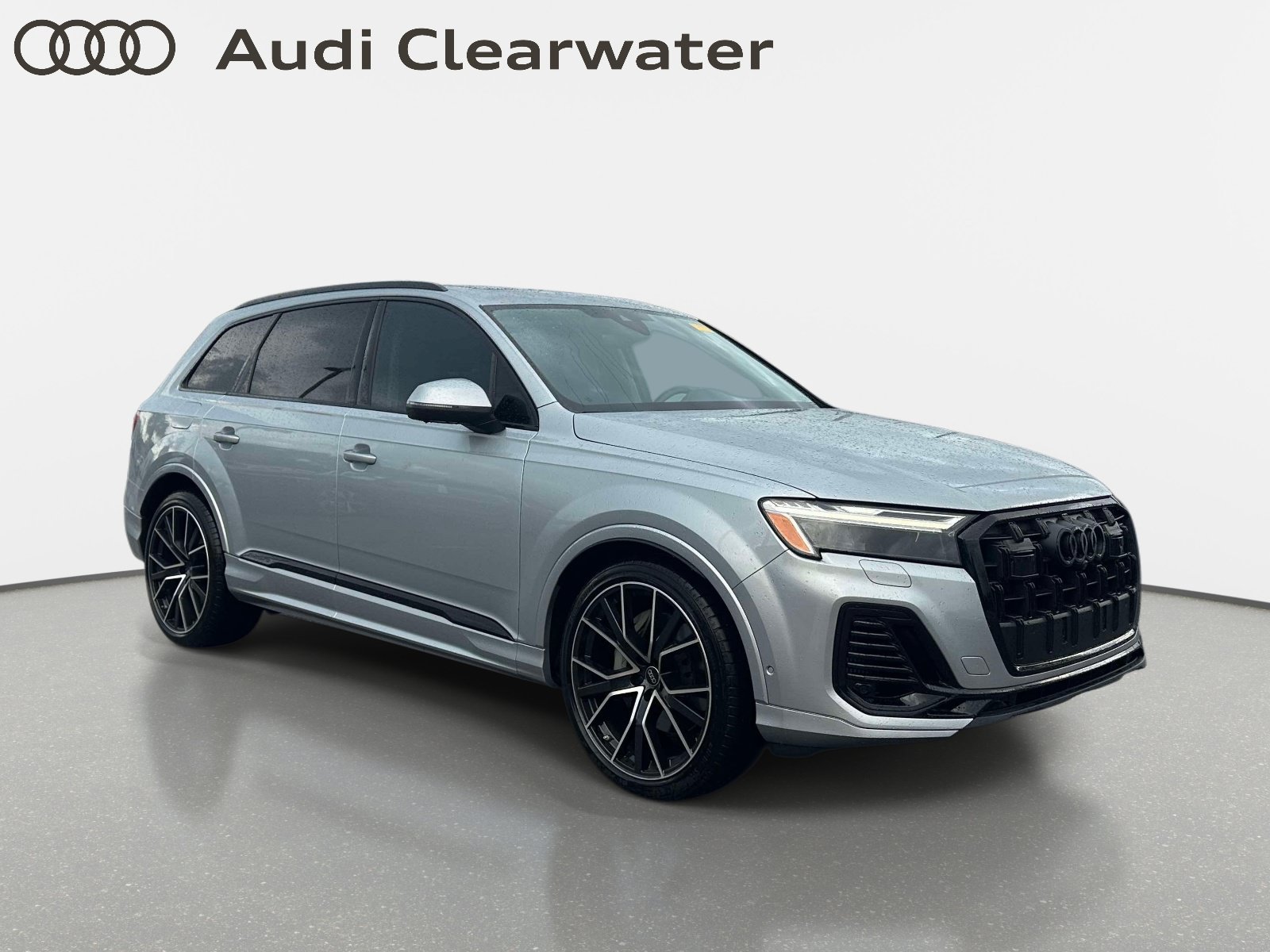 Certified Used 2025 Satellite Silver Metallic Audi Premium Plus image 4