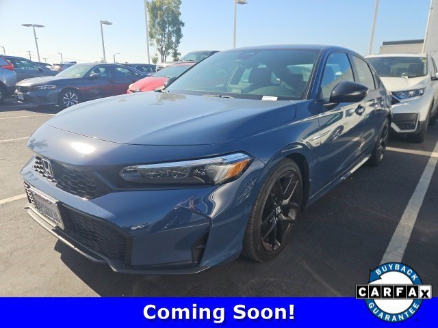 Certified Used 2025 Blue Lagoon Pearl Honda Sport image 1