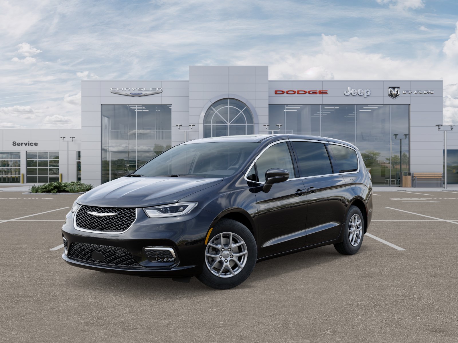 New 2026 Diamond Black Crystal Pearl-Coat Exterior Paint Chrysler Select image 27