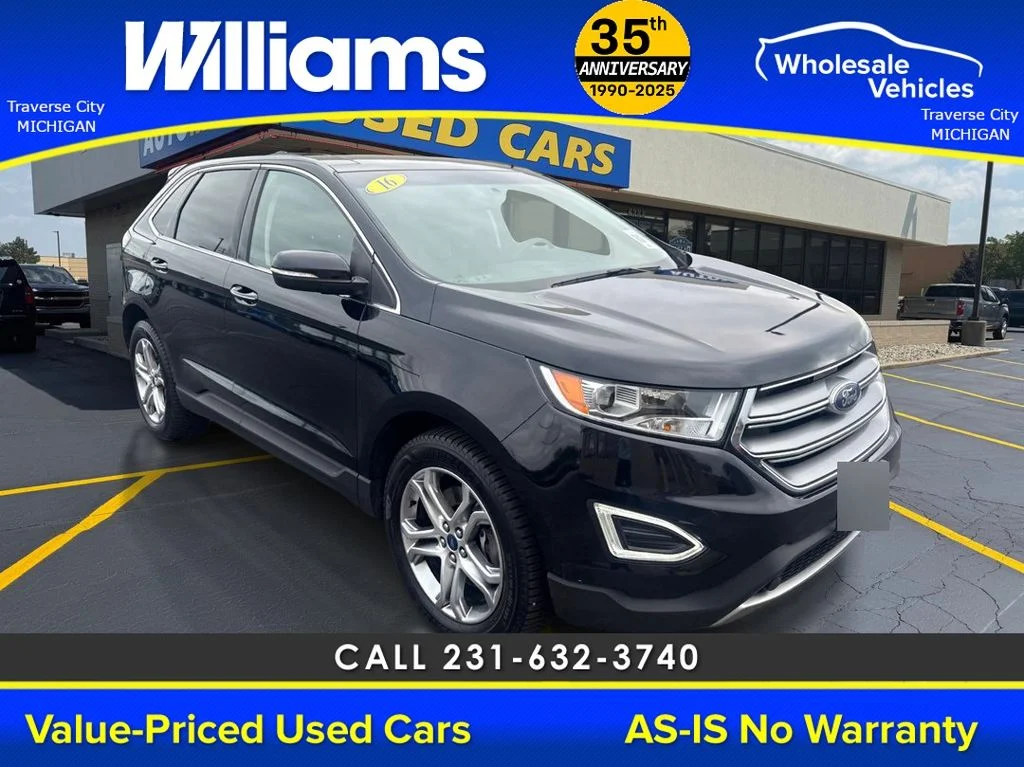 Used 2016 Shadow Black Ford Titanium image 4