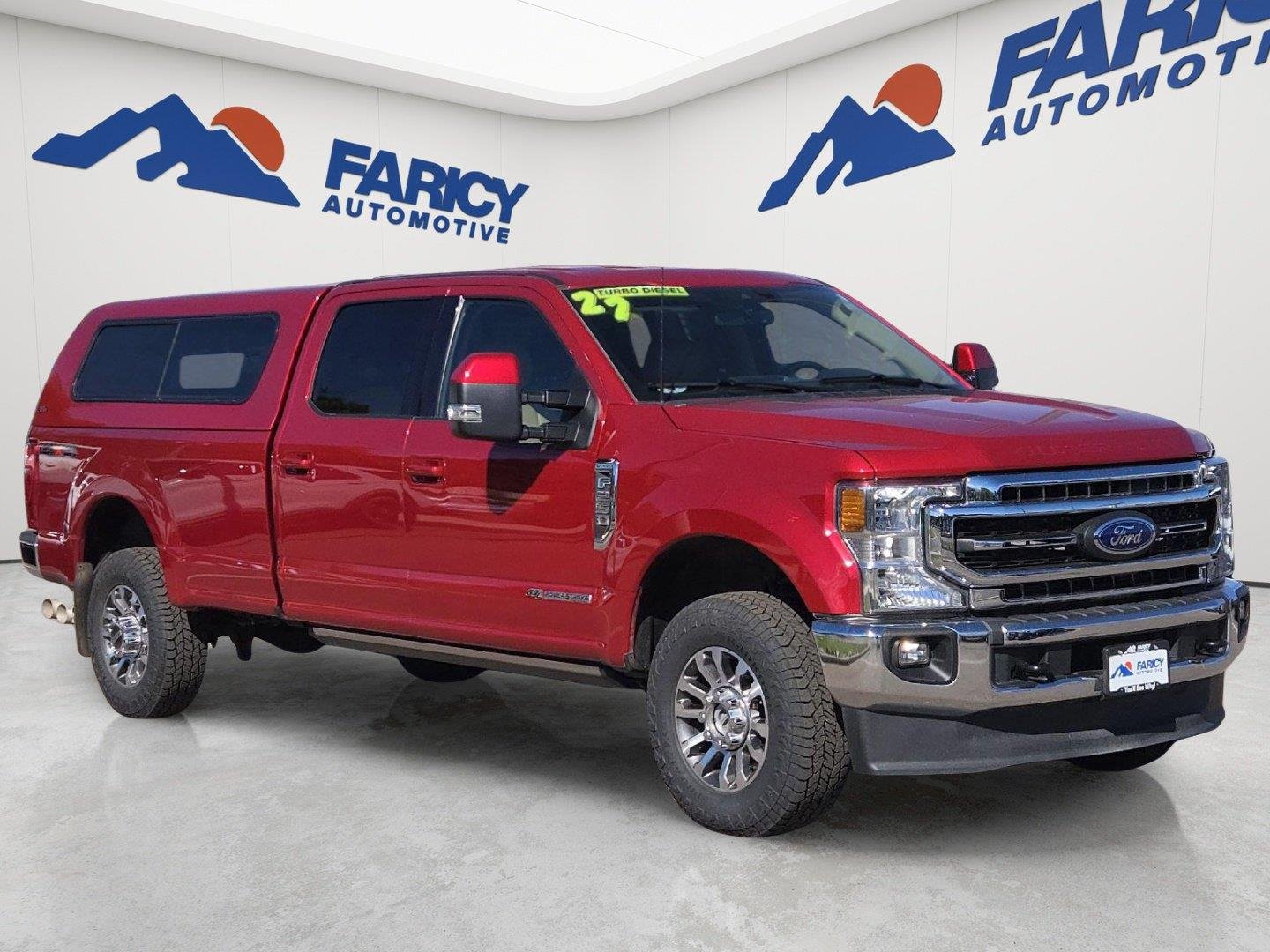 Used 2022 Rapid Red Metallic Tinted Clearcoat Ford LARIAT image 3