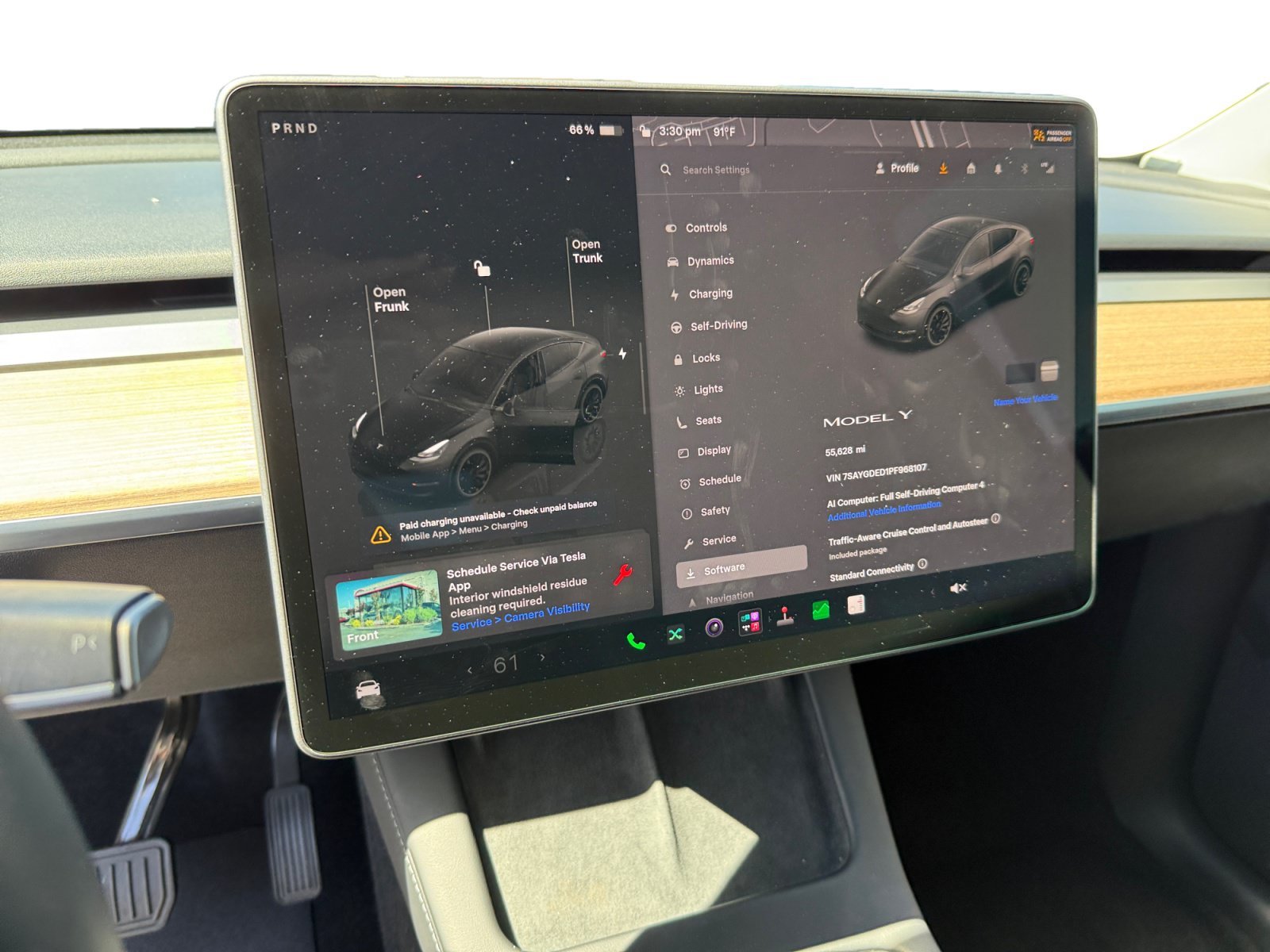 Used 2023 Solid Black Tesla Standard Range image 11