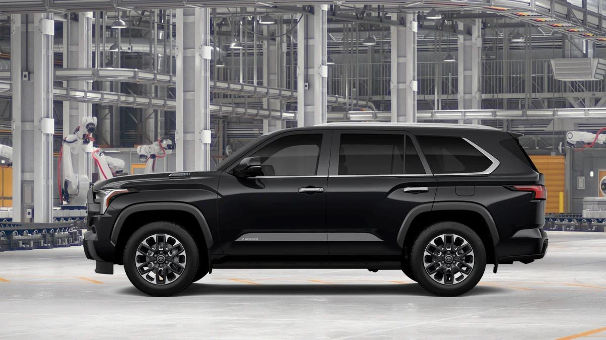 New 2026 Midnight Black Metallic Toyota Limited image 4