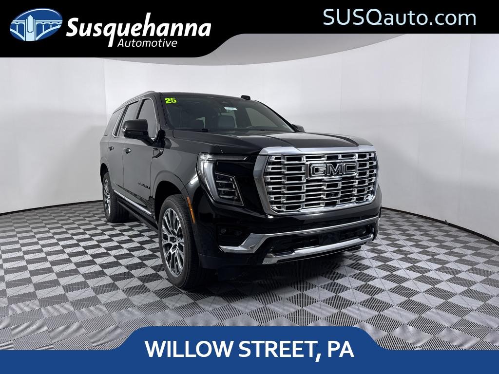 Onyx Black 2025 GMC Yukon SUV / Crossover Four-Wheel Drive Automatic