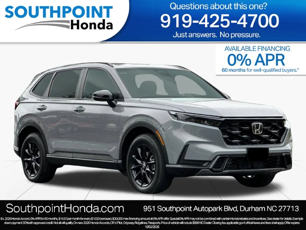 New 2027 Urban Gray Pearl Honda Sport image 1