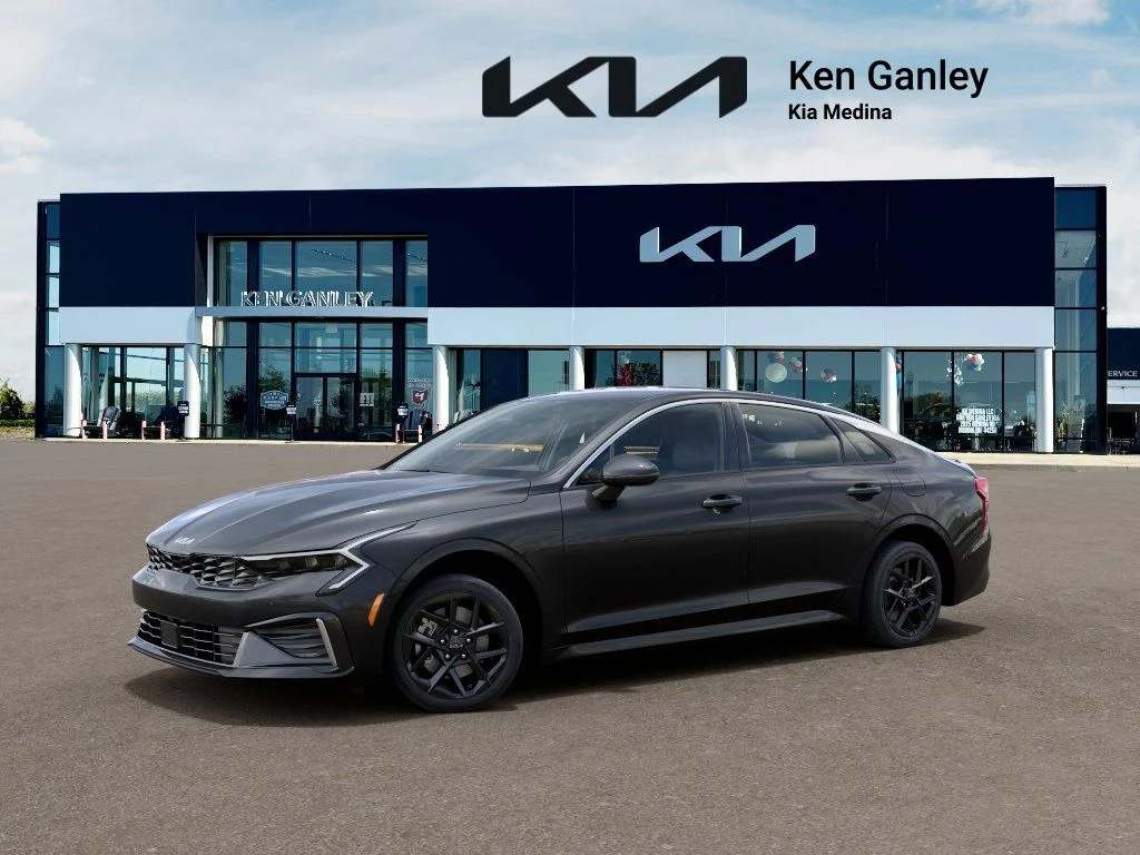 New 2026 Interstellar Gray Kia LXS FWD image 3