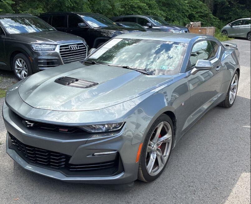 Used 2022 Satin Steel Metallic Chevrolet 2SS image 2