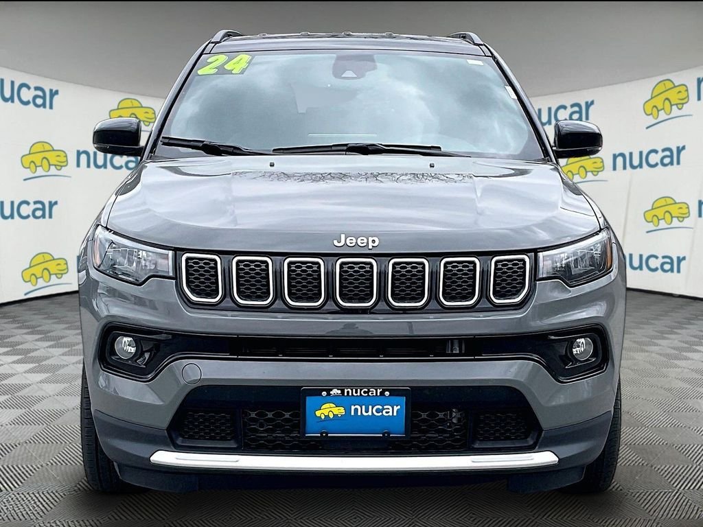 Used 2024 Gray Jeep Limited image 2