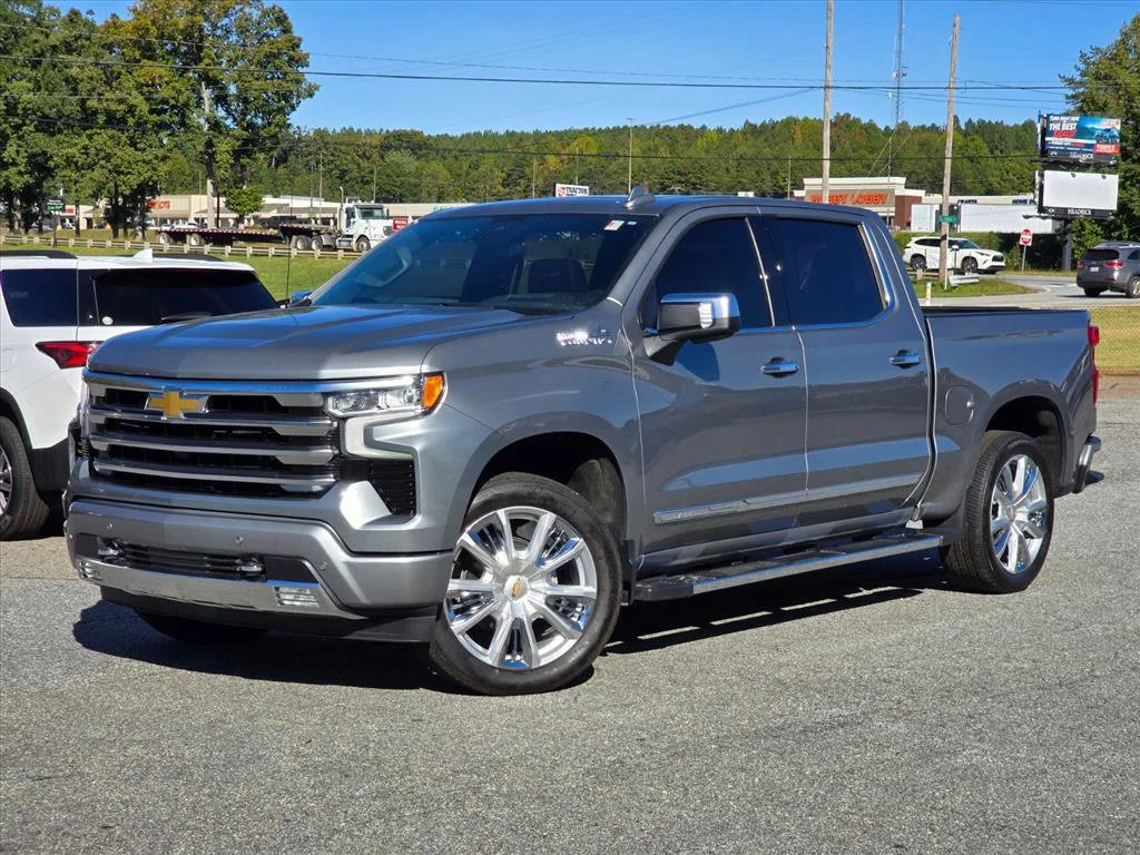 Used 2025 Sterling Gray Metallic Chevrolet High Country image 2