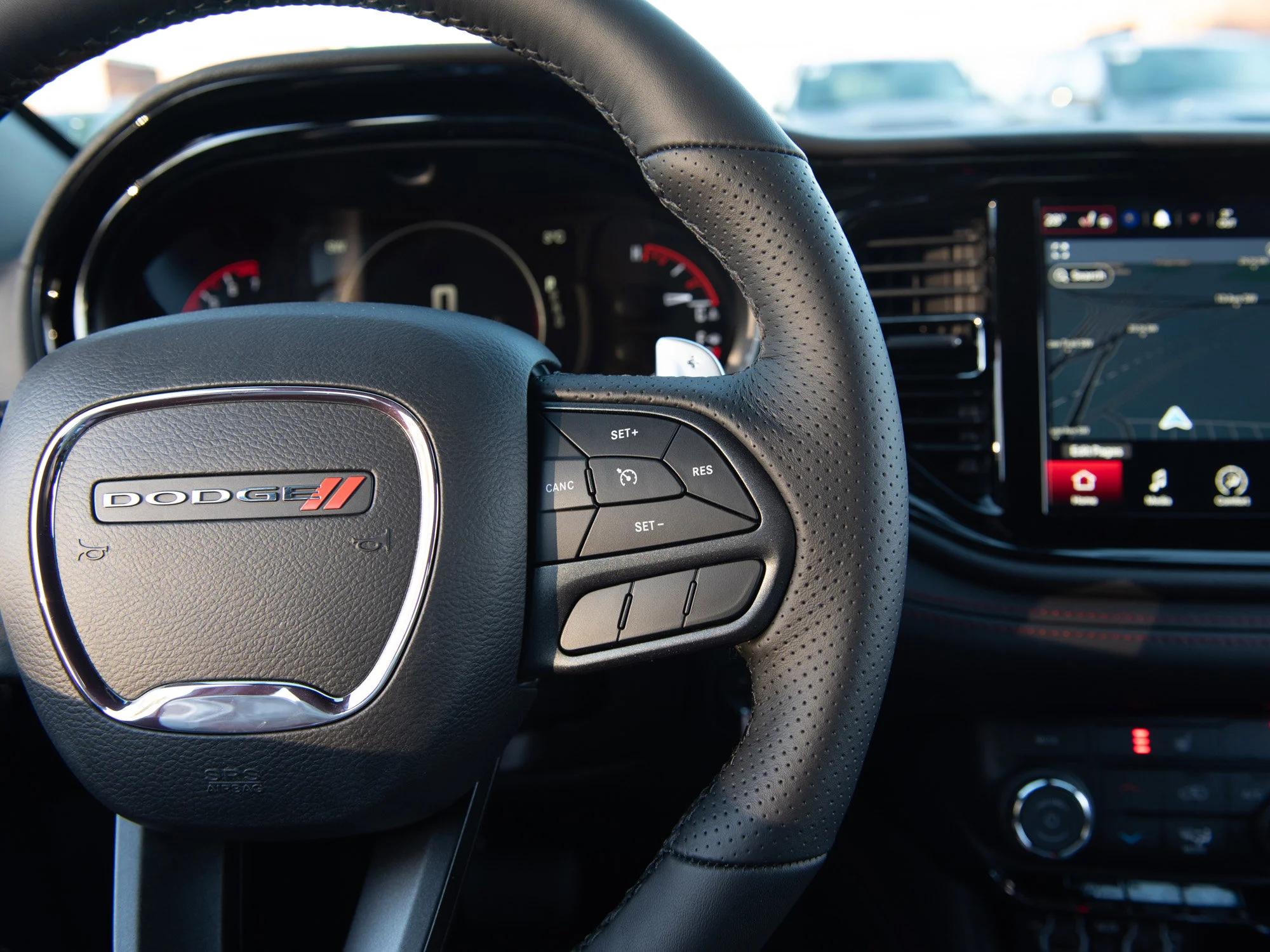 New 2026 Black Dodge GT* AWD, Heated Seats/Wheel, Nav, Remote Start, Trailer Tow image 12