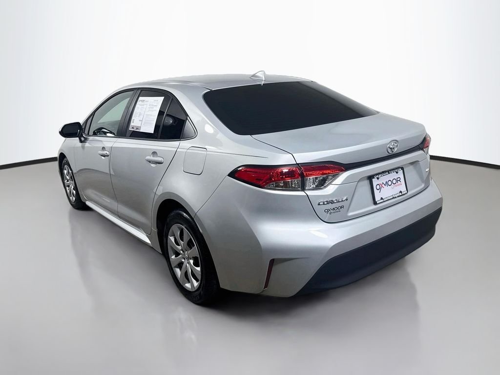 Used 2023 Classic Silver Metallic Toyota LE image 5