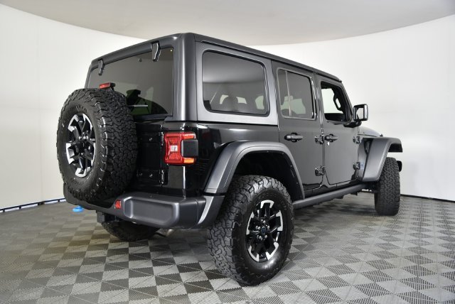 Used 2024 Black Jeep Rubicon 4xe image 8