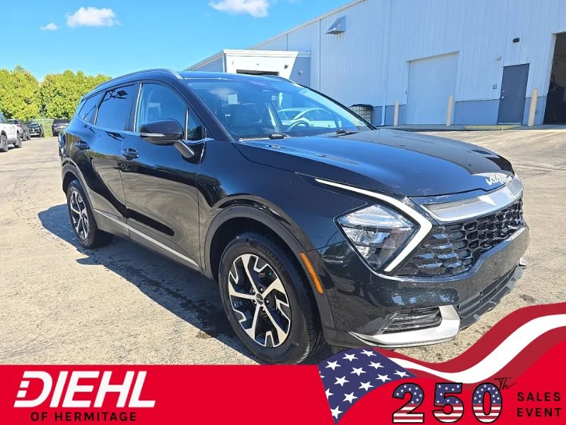 Used 2023 Black Kia EX image 1