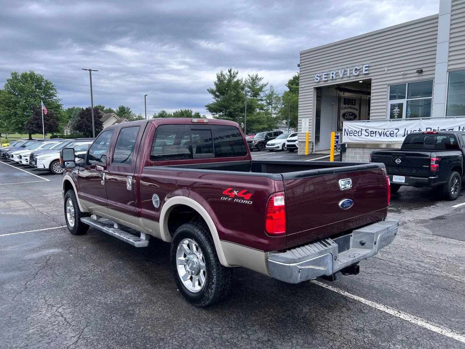 Used 2009 Royal Red Clearcoat Metallic Ford Lariat image 5