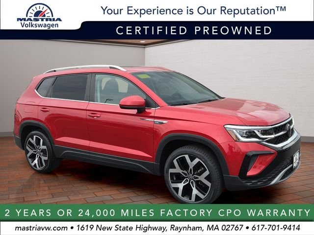 Certified Used 2023 Red Volkswagen 1.5T SEL image 1
