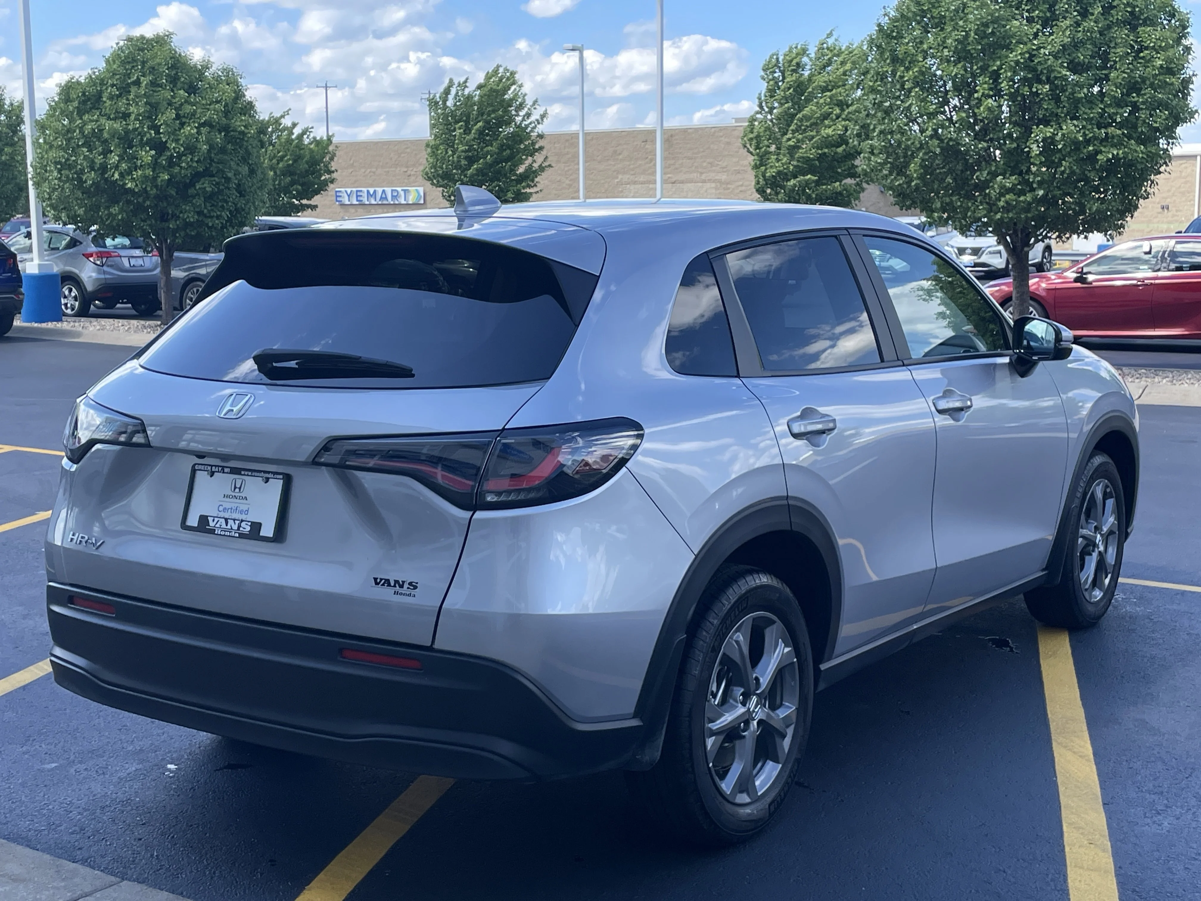 Certified Used 2026 Solar Silver Metallic Honda AWD LX image 10