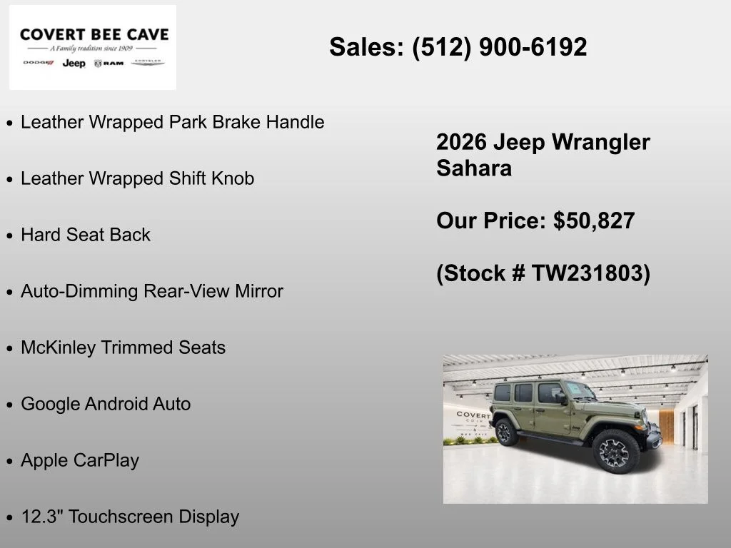 New 2026  Jeep Sahara image 31