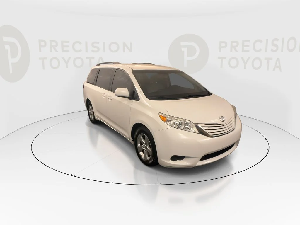 Used 2015 Super White Toyota LE image 3