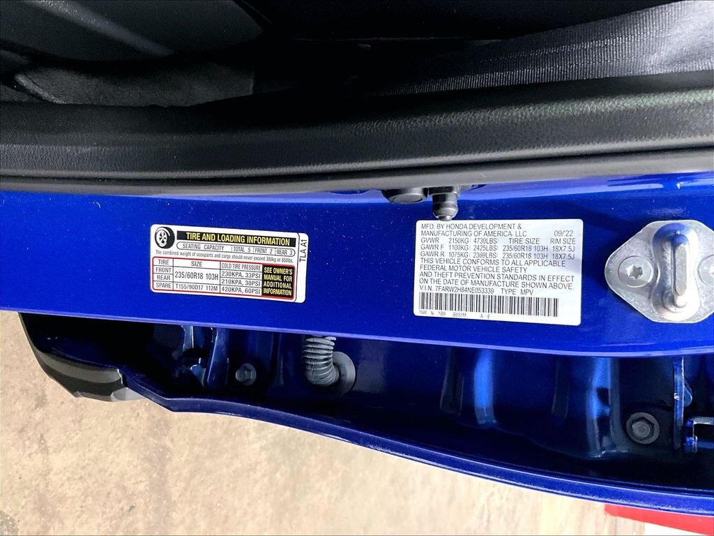Used 2022 Blue Honda EX-L image 36