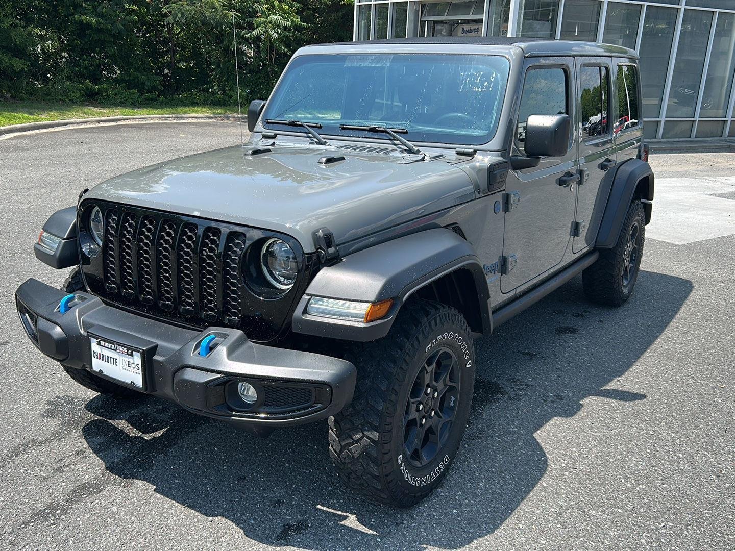 Used 2023 Sting-Gray Clearcoat Jeep Willys *One Touch Top* image 1