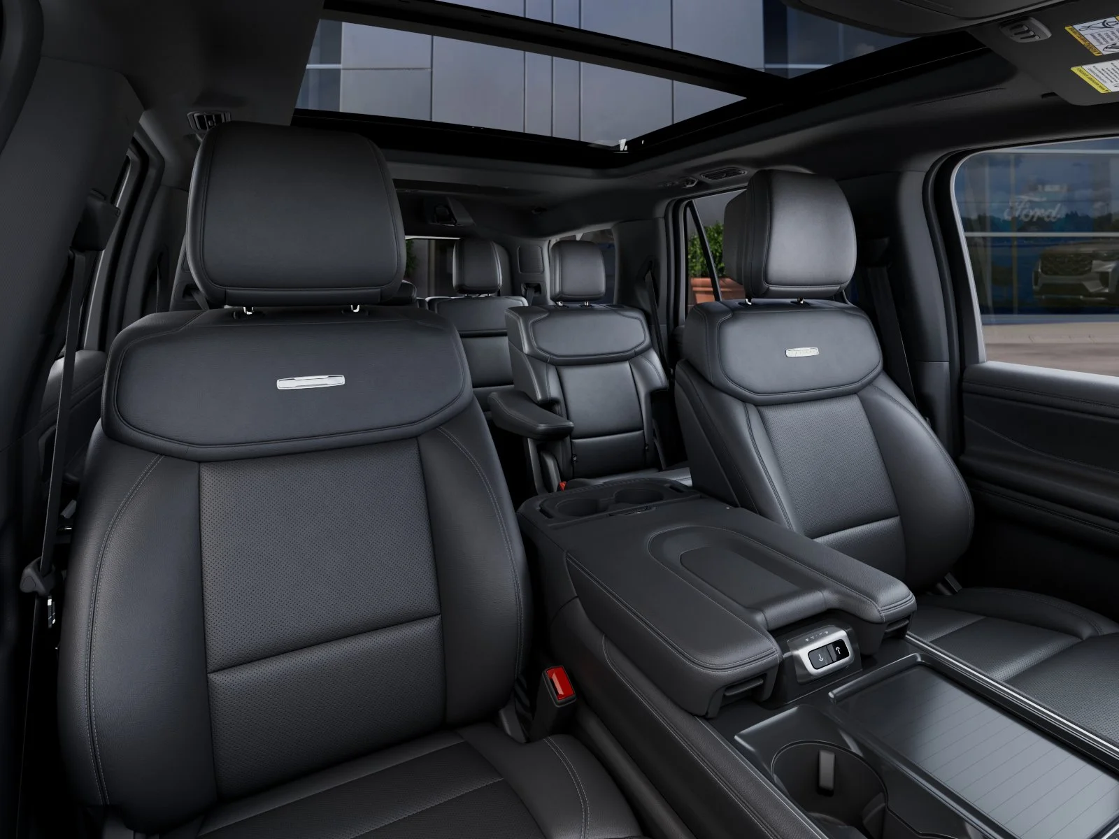 New 2027 Agate Black Metallic Ford Platinum image 35