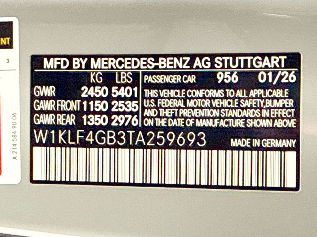 New 2026 MANUFAKTUR Alpine Grey Mercedes-Benz E 350 image 34