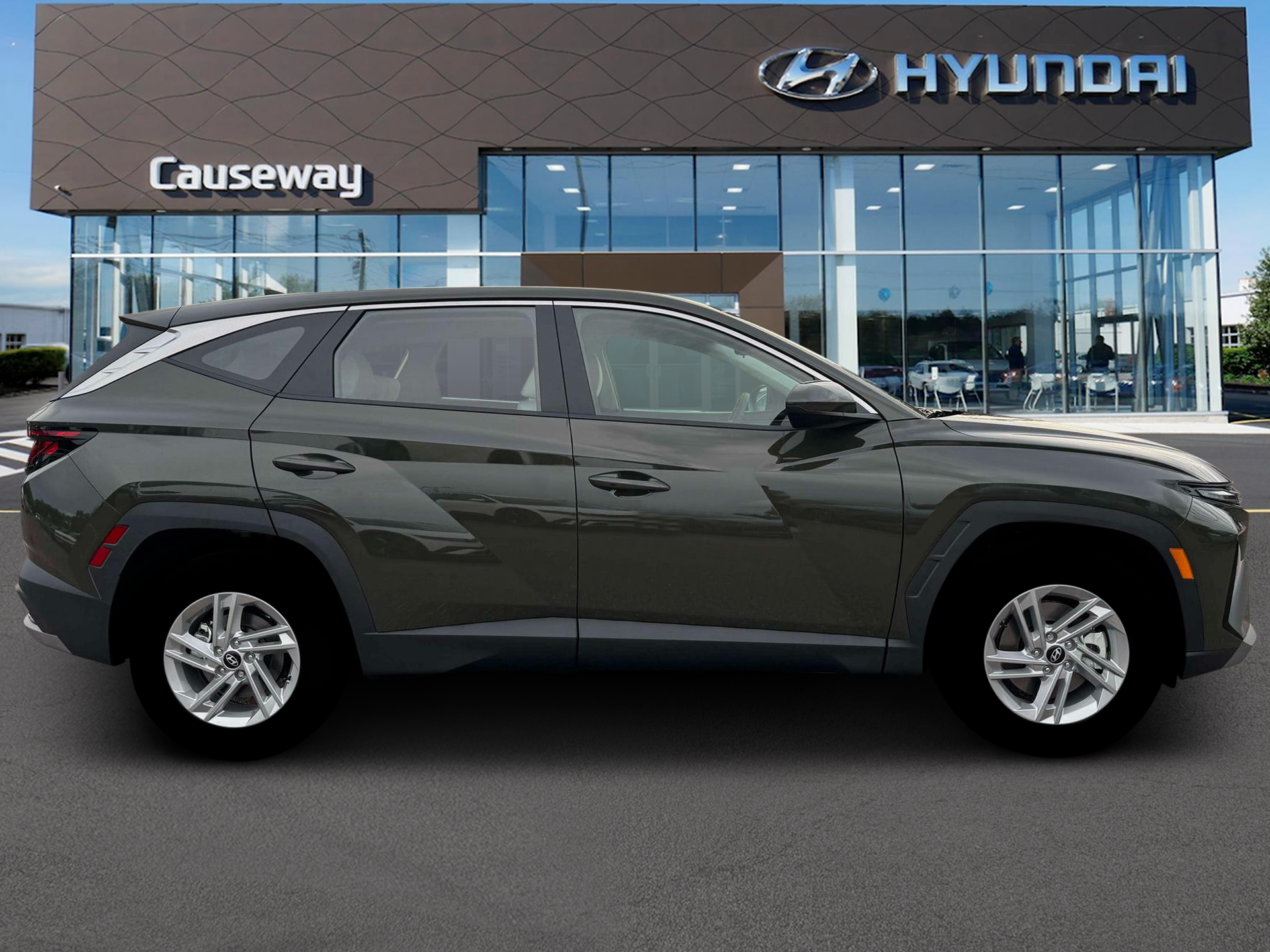 New 2026 Green Hyundai SE AWD image 9