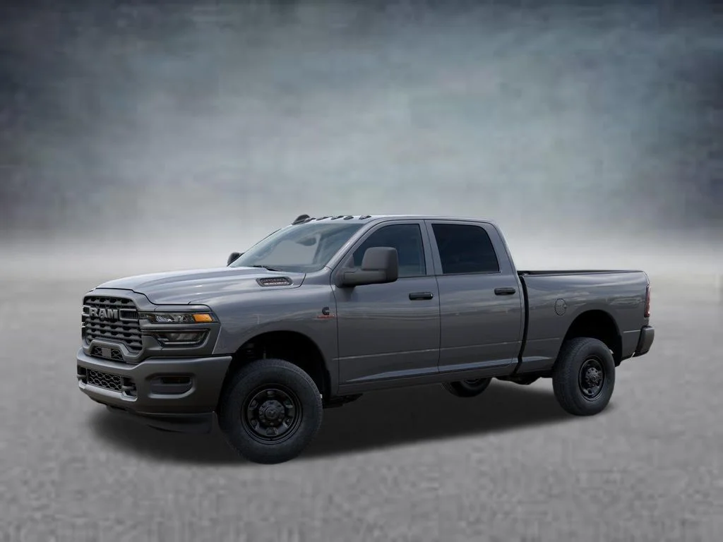 New 2026 Ceramic Gray Clear-Coat Exterior Paint RAM Tradesman image 2