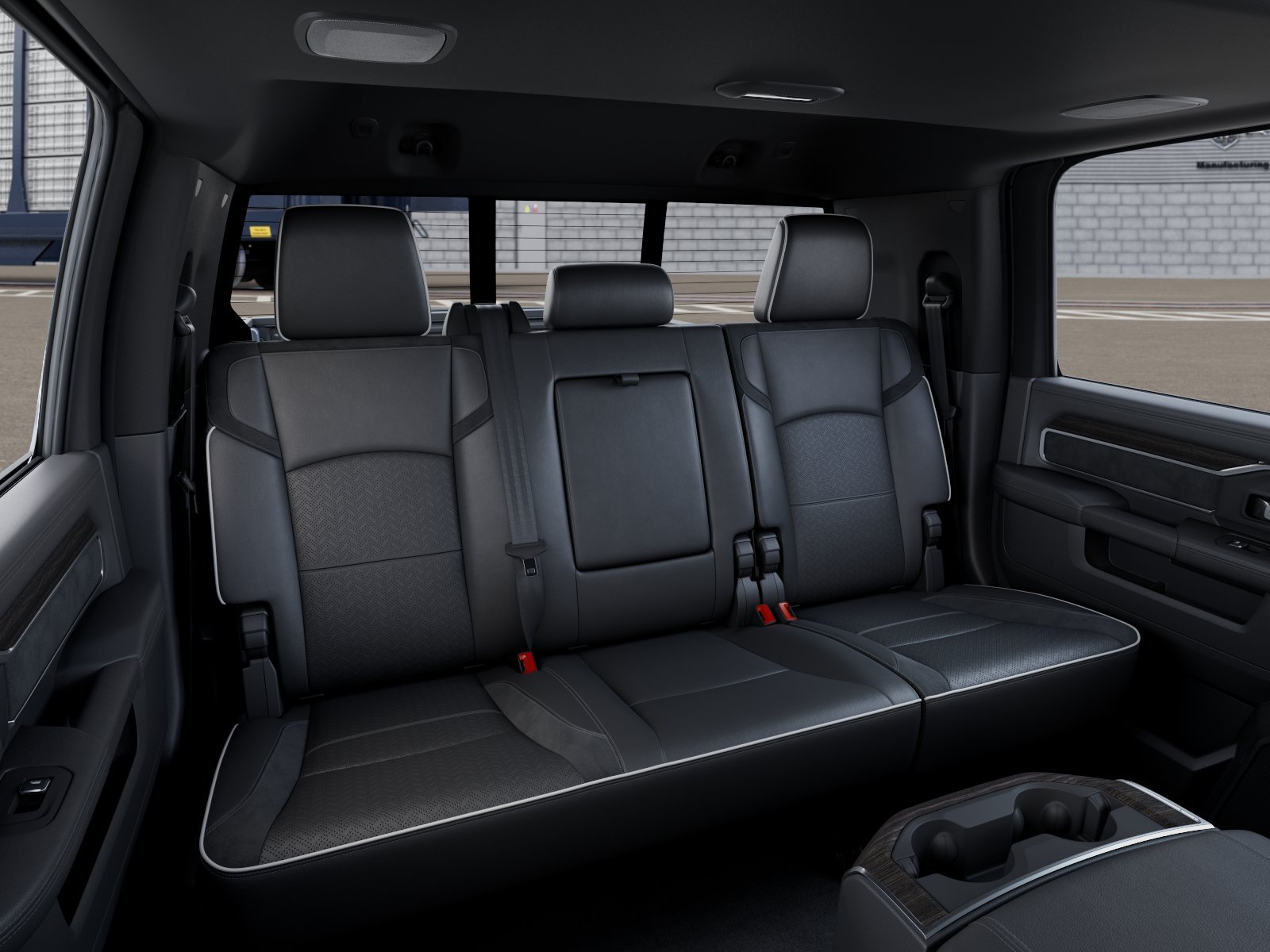 New 2026 Ceramic Gray Clear-Coat Exterior Paint RAM Laramie image 15