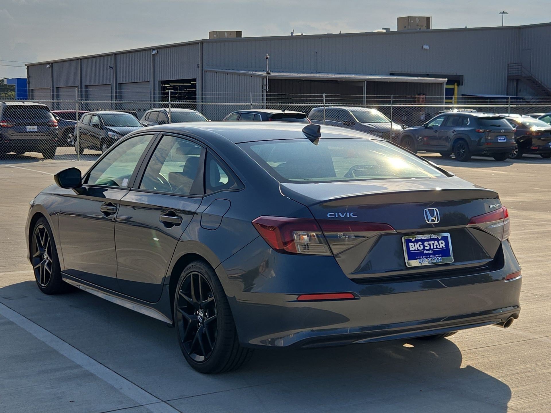 Certified Used 2025 Meteorite Gray Metallic Honda 4D SPORT image 38