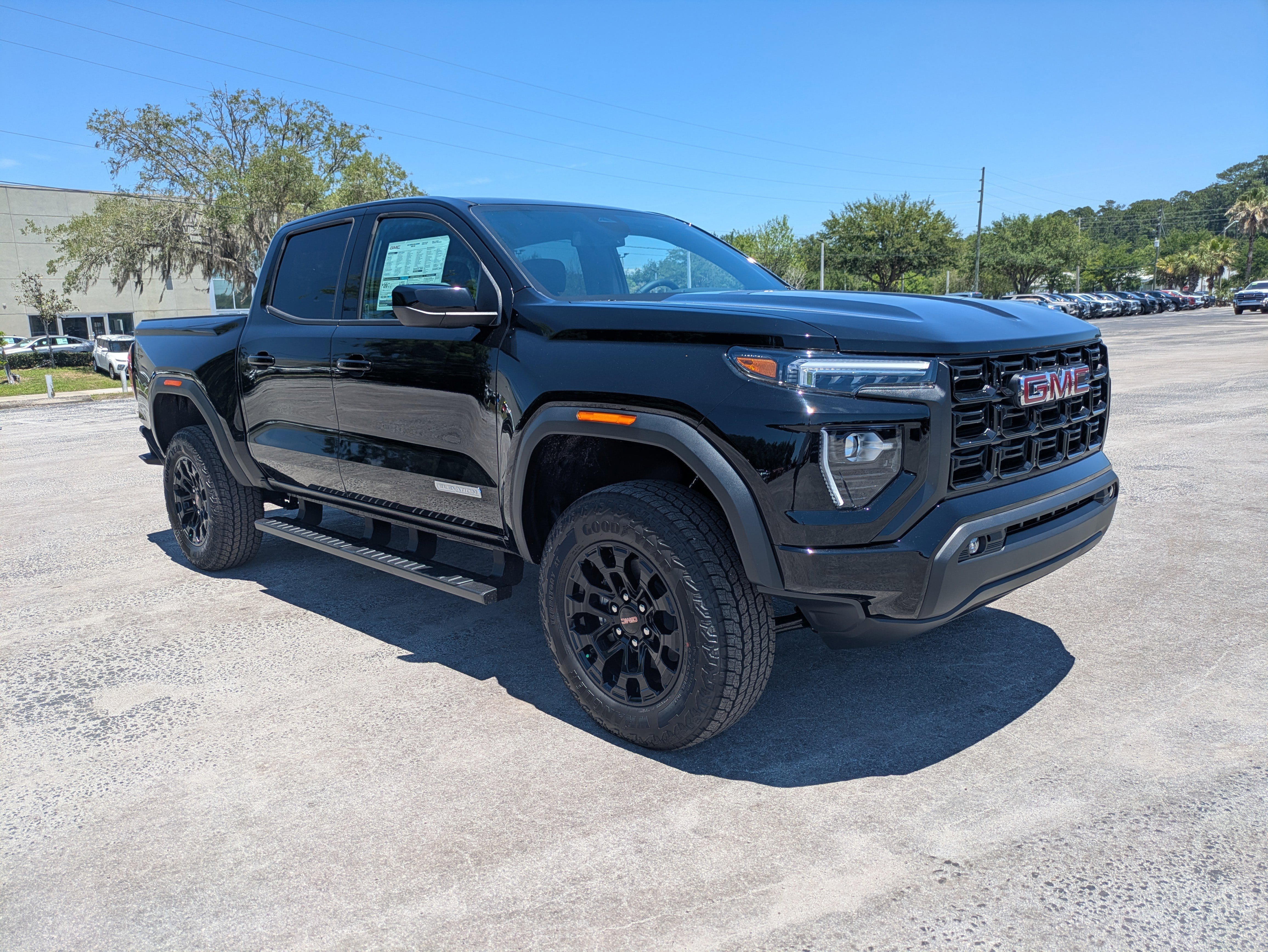 Onyx Black 2026 GMC Canyon Elevation Crew Cab RWD Pickup Truck 4X2