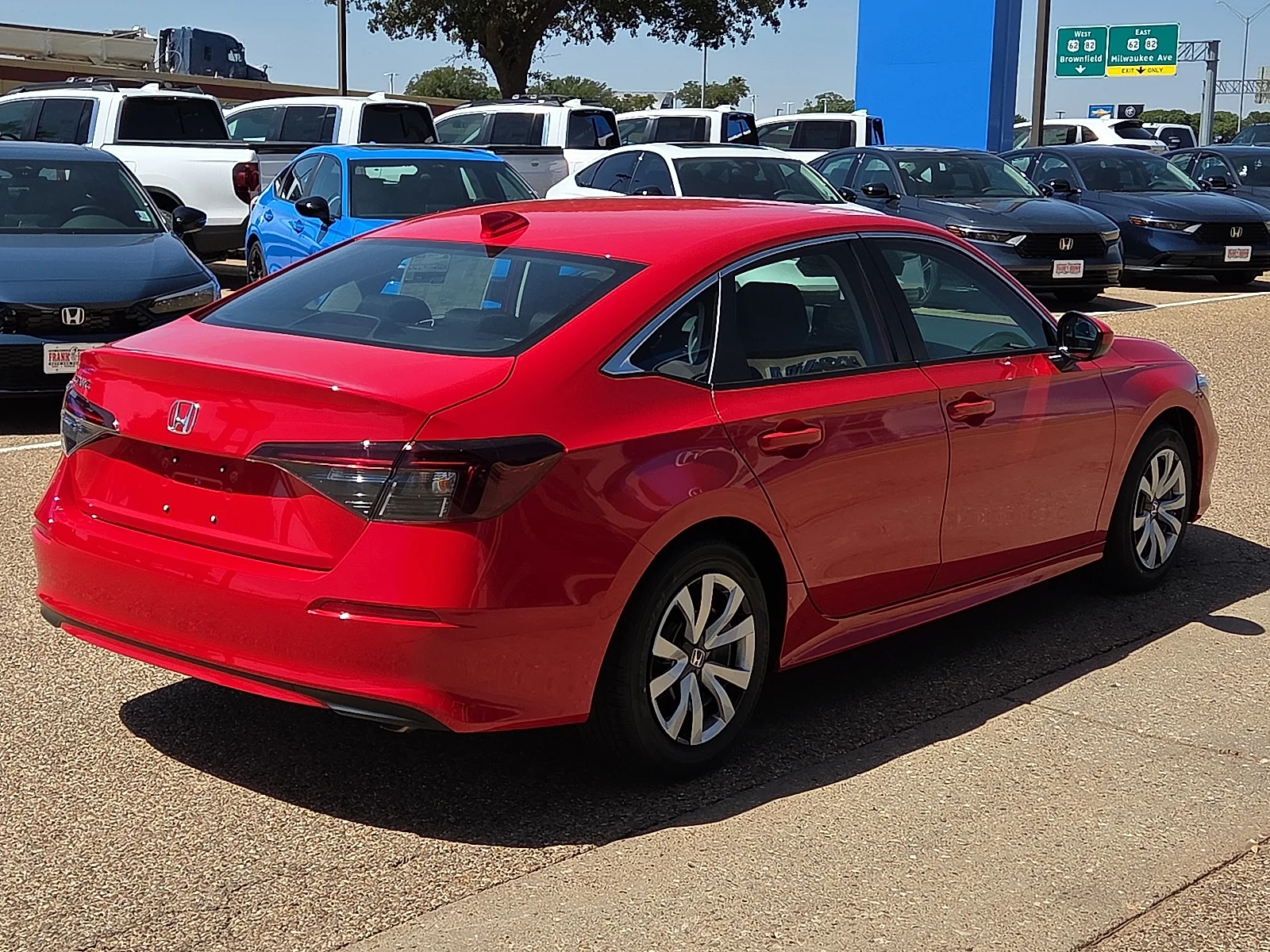 New 2026 Rallye Red Honda 2WD LX image 3