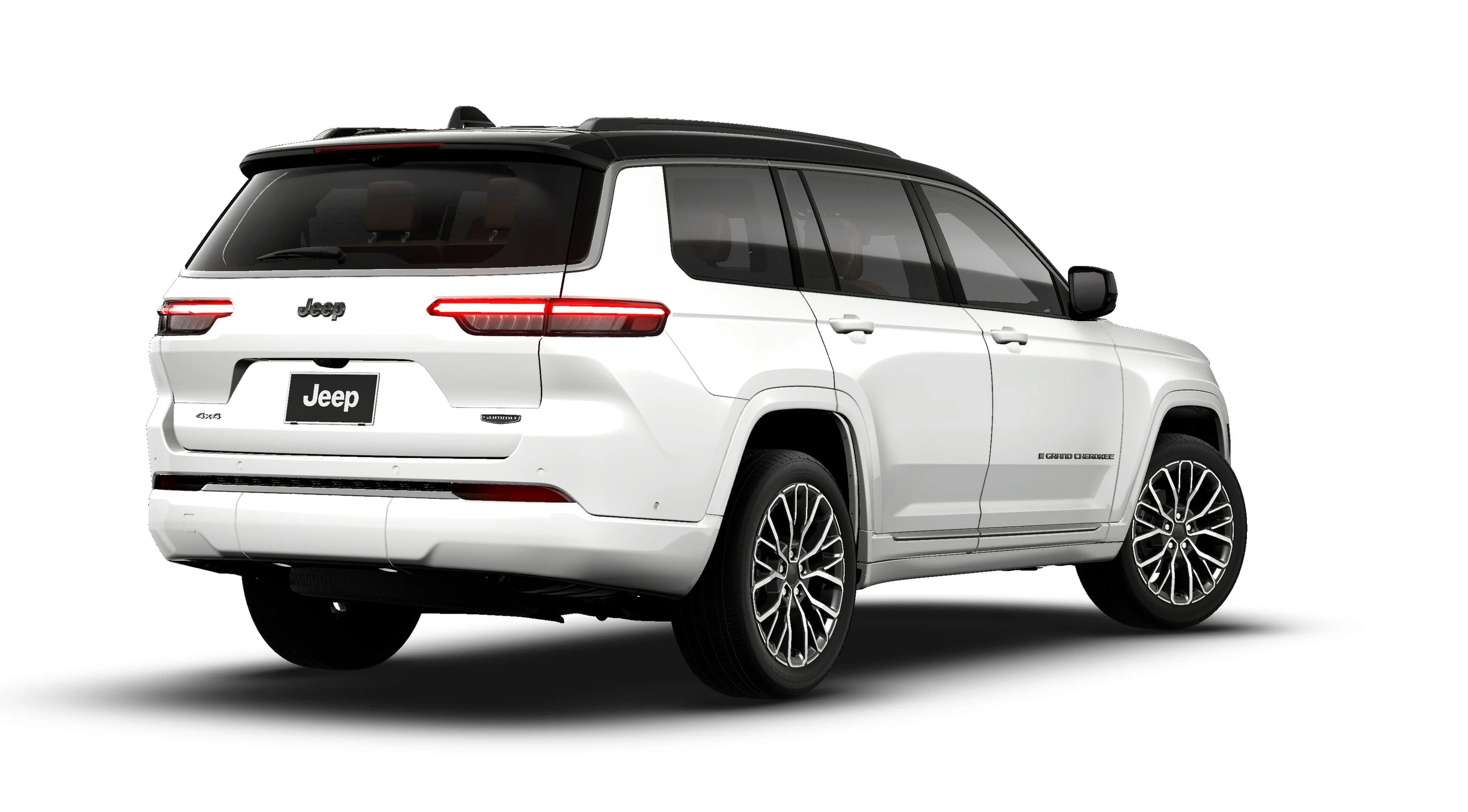 New 2026 Bright White Clear-Coat Exterior Paint Jeep Summit image 2