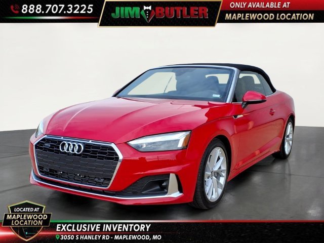 Used 2022 Red Audi Premium Plus 45 TFSI quattro S tronic image 1
